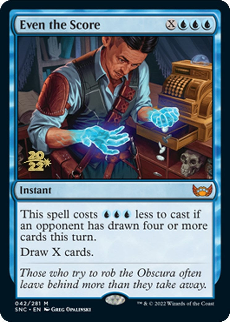 Image for Even the Score (42) (PRE) - Magic: The Gathering