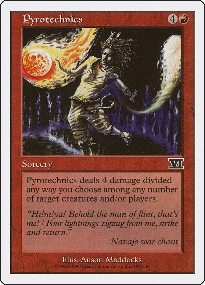 Image for Pyrotechnics (199) (6ED) - Magic: The Gathering