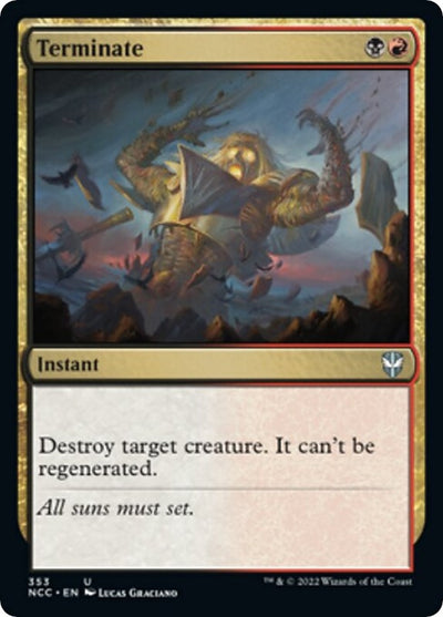 Terminate (353) (NCC)