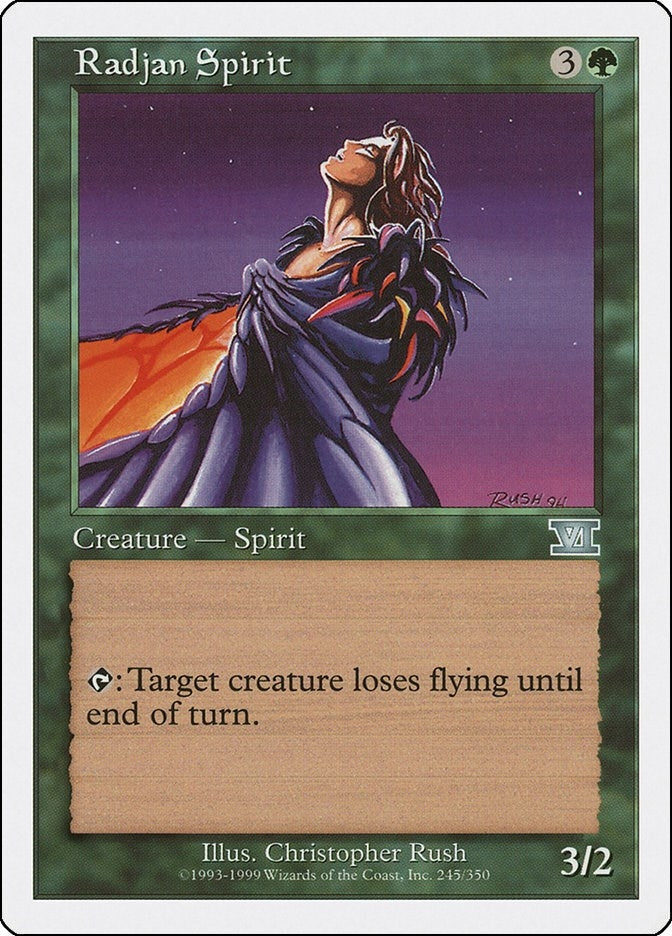 Image for Radjan Spirit (245) (6ED) - Magic: The Gathering