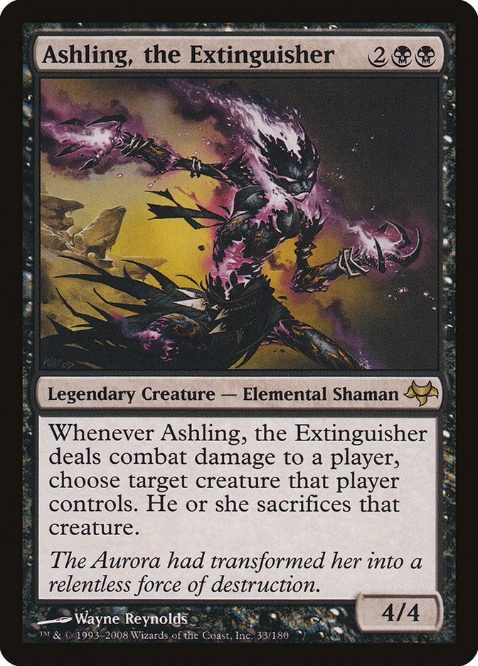 Image for Ashling, the Extinguisher (33) (EVE) - Magic: The Gathering