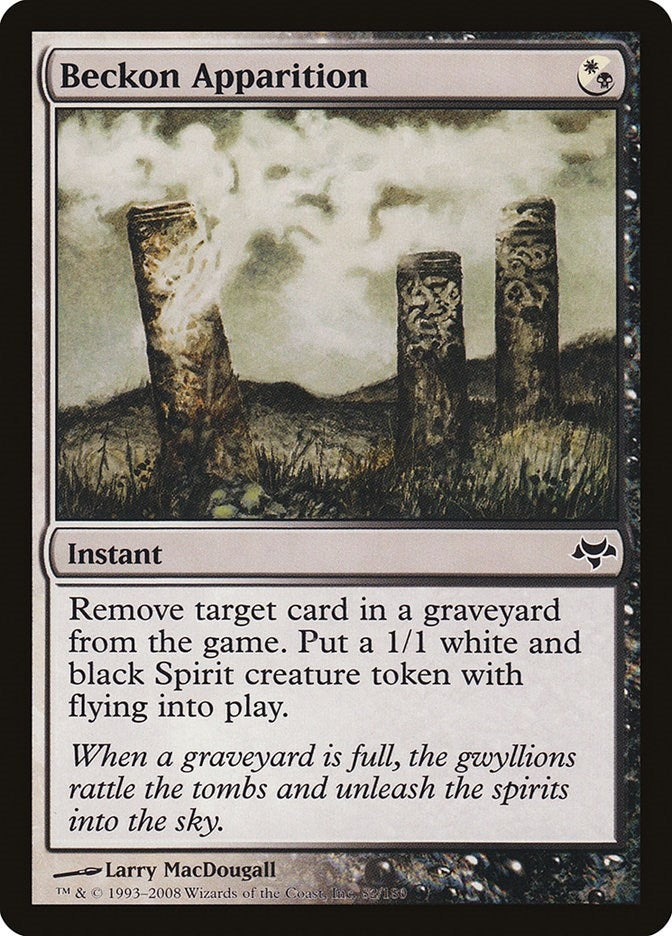 Image for Beckon Apparition (82) (EVE) - Magic: The Gathering
