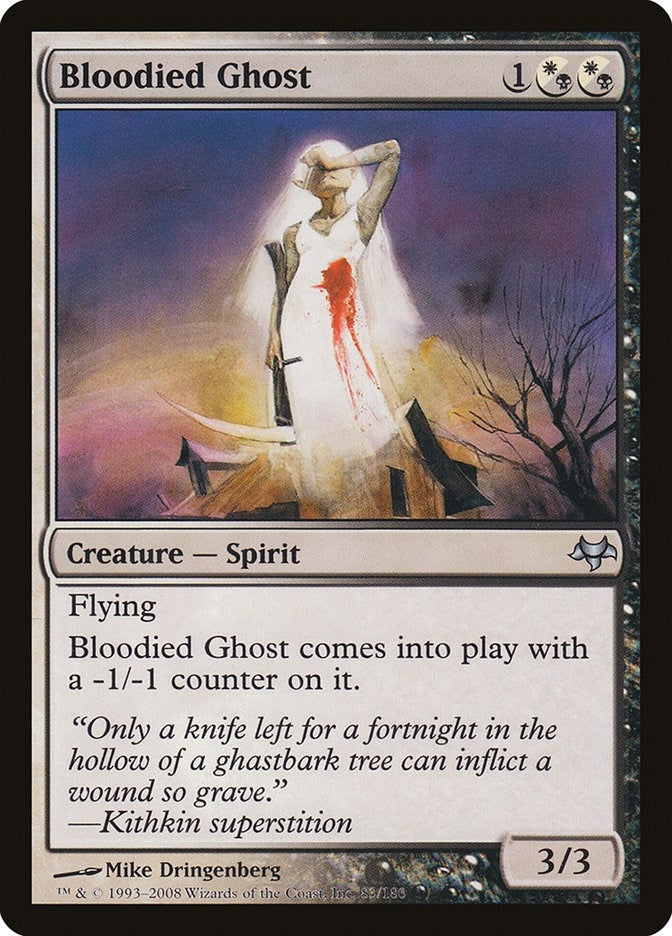 Image for Bloodied Ghost (83) (EVE) - Magic: The Gathering