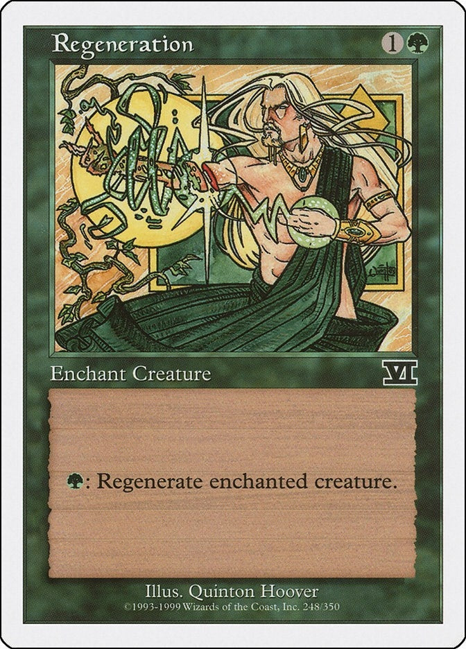 Image for Regeneration (248) (6ED) - Magic: The Gathering