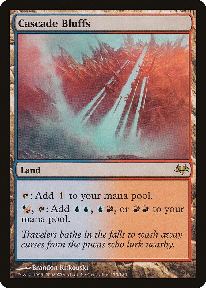 Image for Cascade Bluffs (175) (EVE) - Magic: The Gathering