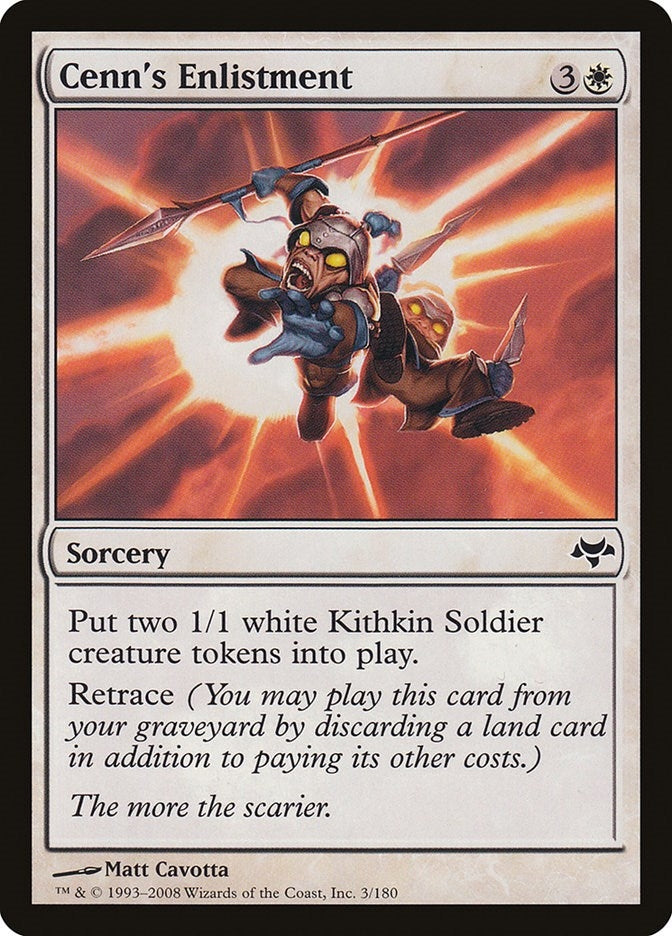 Image for Cenn's Enlistment (3) (EVE) - Magic: The Gathering