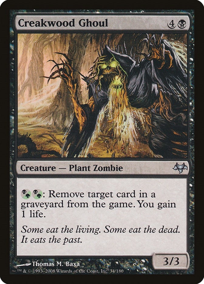 Image for Creakwood Ghoul (34) (EVE) - Magic: The Gathering