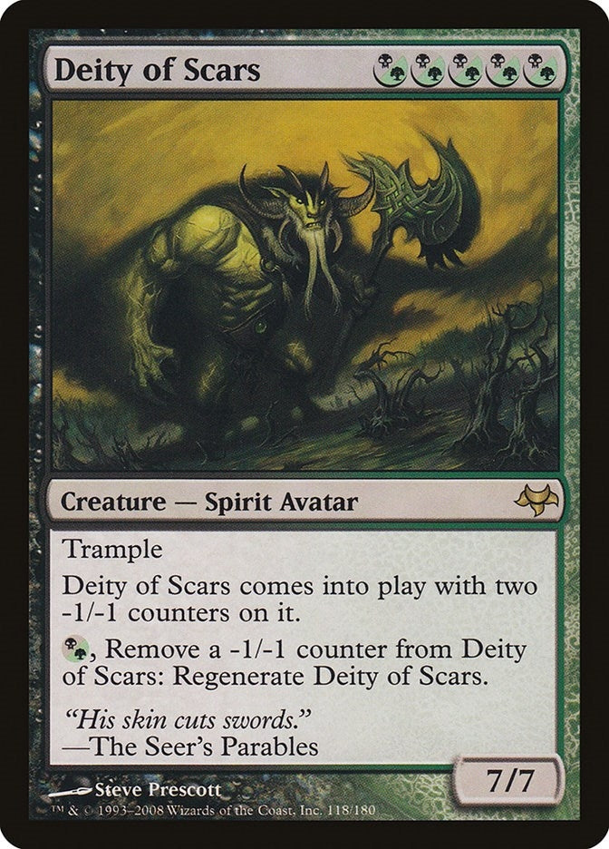 Image for Deity of Scars (118) (EVE) - Magic: The Gathering