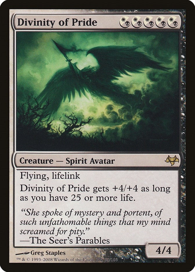 Image for Divinity of Pride (86) (EVE) - Magic: The Gathering