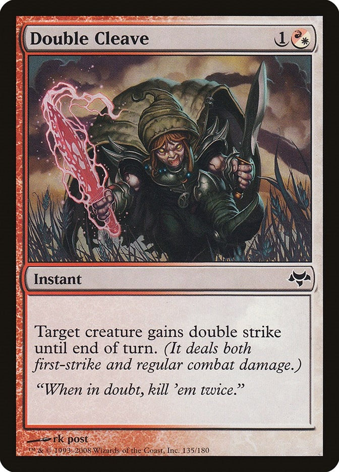 Image for Double Cleave (135) (EVE) - Magic: The Gathering