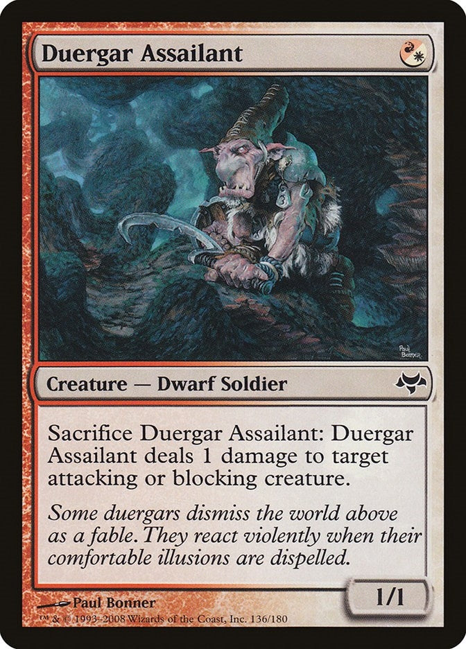 Image for Duergar Assailant (136) (EVE) - Magic: The Gathering