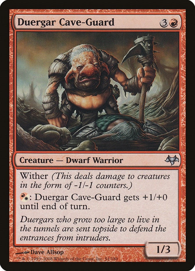 Image for Duergar Cave-Guard (51) (EVE) - Magic: The Gathering