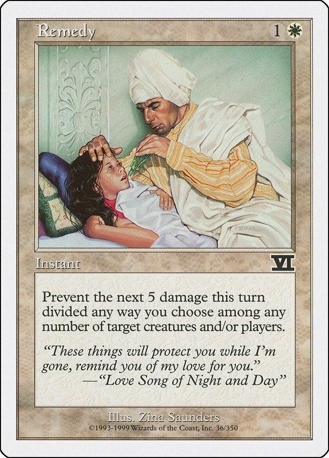 Image for Remedy (36) (6ED) - Magic: The Gathering