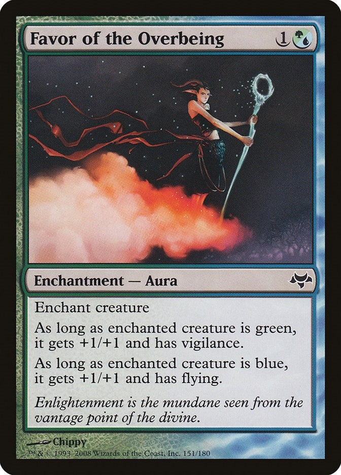 Image for Favor of the Overbeing (151) (EVE) - Magic: The Gathering