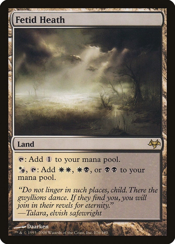 Image for Fetid Heath (176) (EVE) - Magic: The Gathering