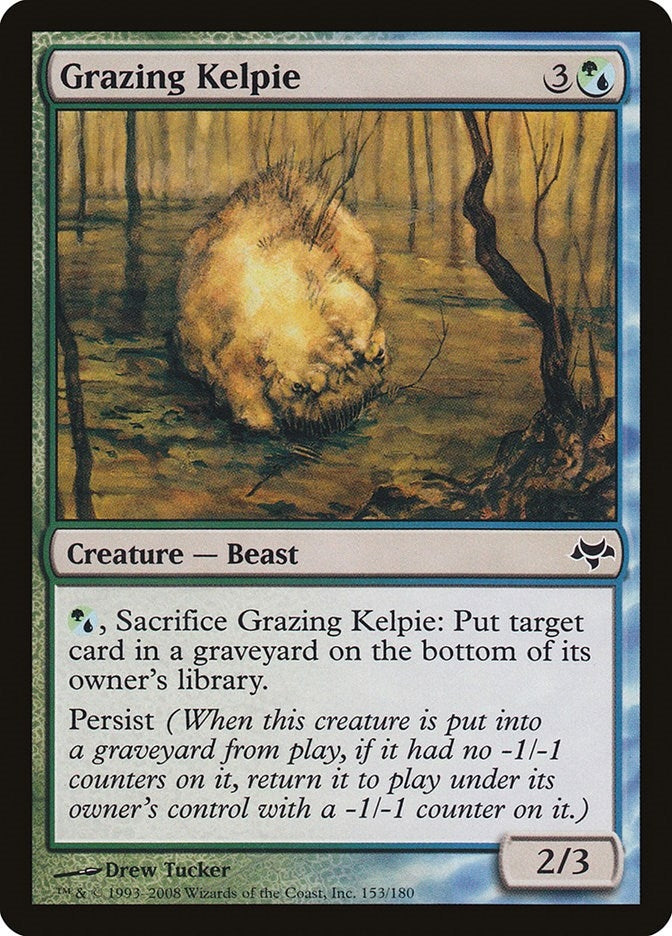 Image for Grazing Kelpie (153) (EVE) - Magic: The Gathering