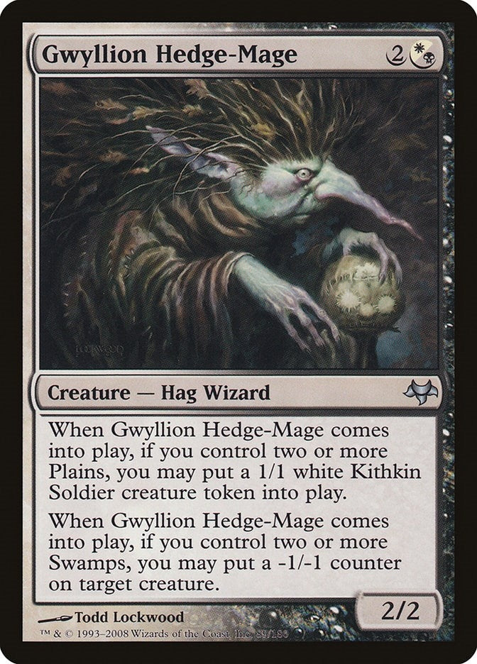 Image for Gwyllion Hedge-Mage (89) (EVE) - Magic: The Gathering