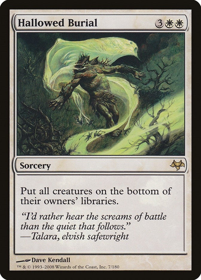 Image for Hallowed Burial (7) (EVE) - Magic: The Gathering