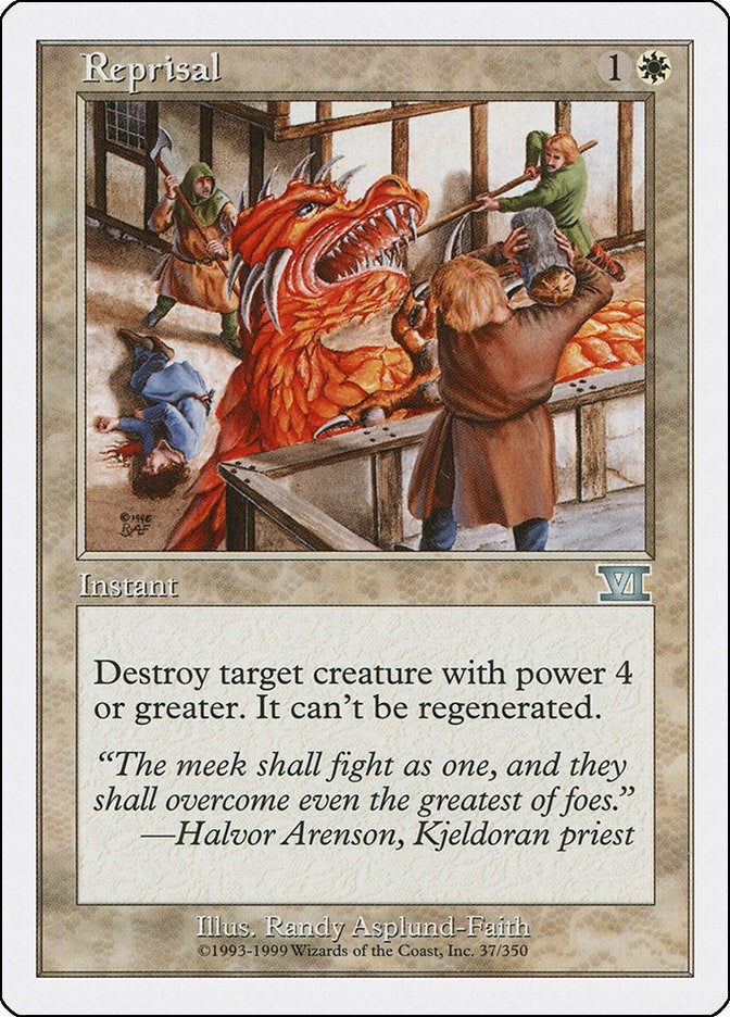 Image for Reprisal (37) (6ED) - Magic: The Gathering