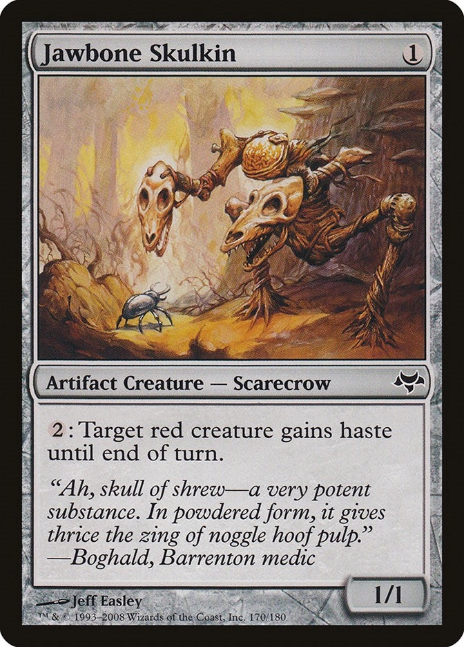 Image for Jawbone Skulkin (170) (EVE) - Magic: The Gathering