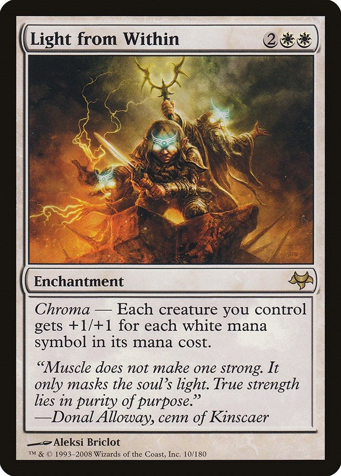 Image for Light from Within (10) (EVE) - Magic: The Gathering
