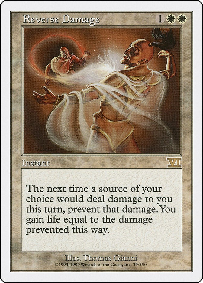 Image for Reverse Damage (39) (6ED) - Magic: The Gathering