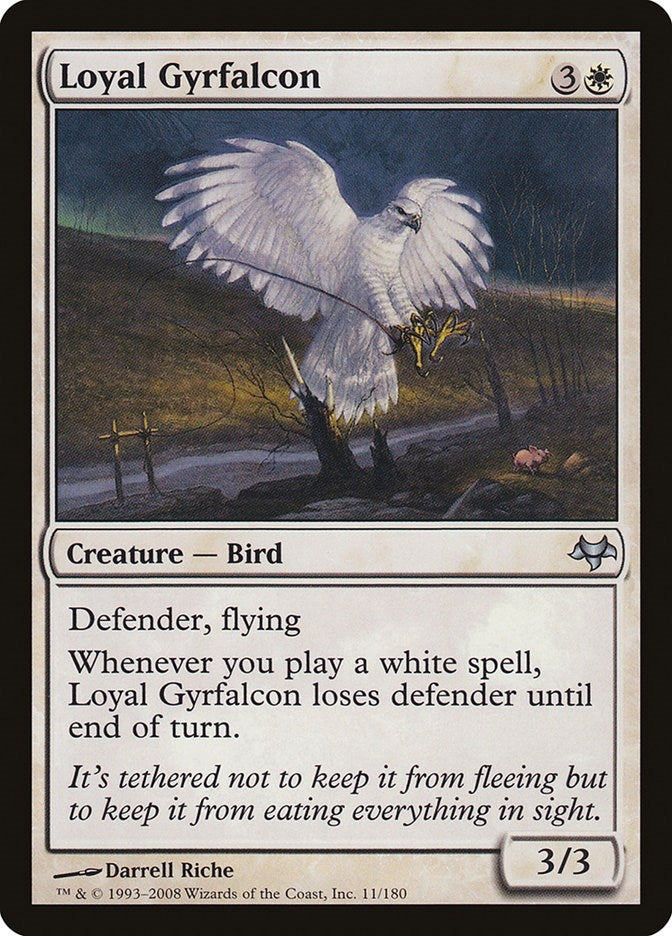 Image for Loyal Gyrfalcon (11) (EVE) - Magic: The Gathering