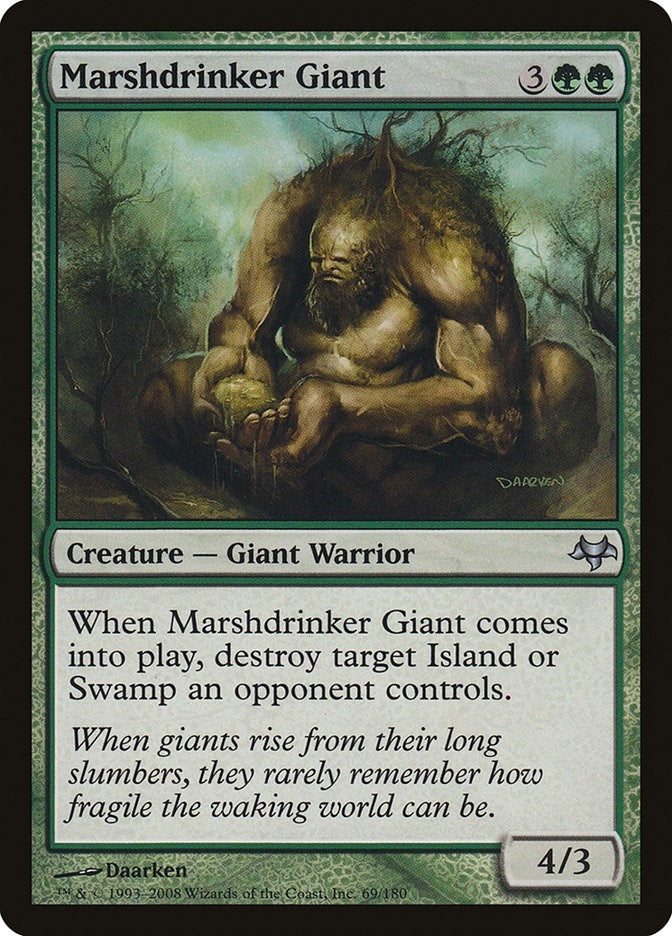 Image for Marshdrinker Giant (69) (EVE) - Magic: The Gathering