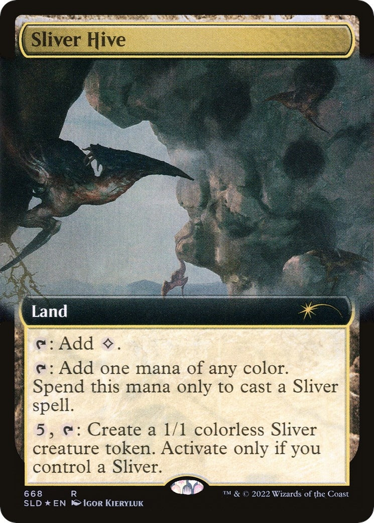 Image for Sliver Hive (Extended Art) (668) (SLD) - Magic: The Gathering