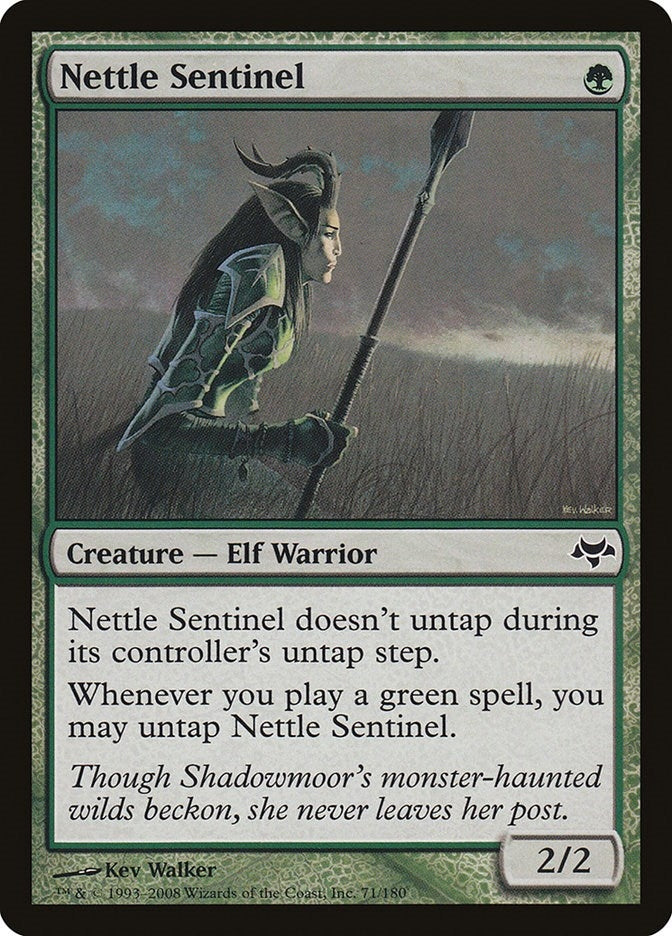 Image for Nettle Sentinel (71) (EVE) - Magic: The Gathering