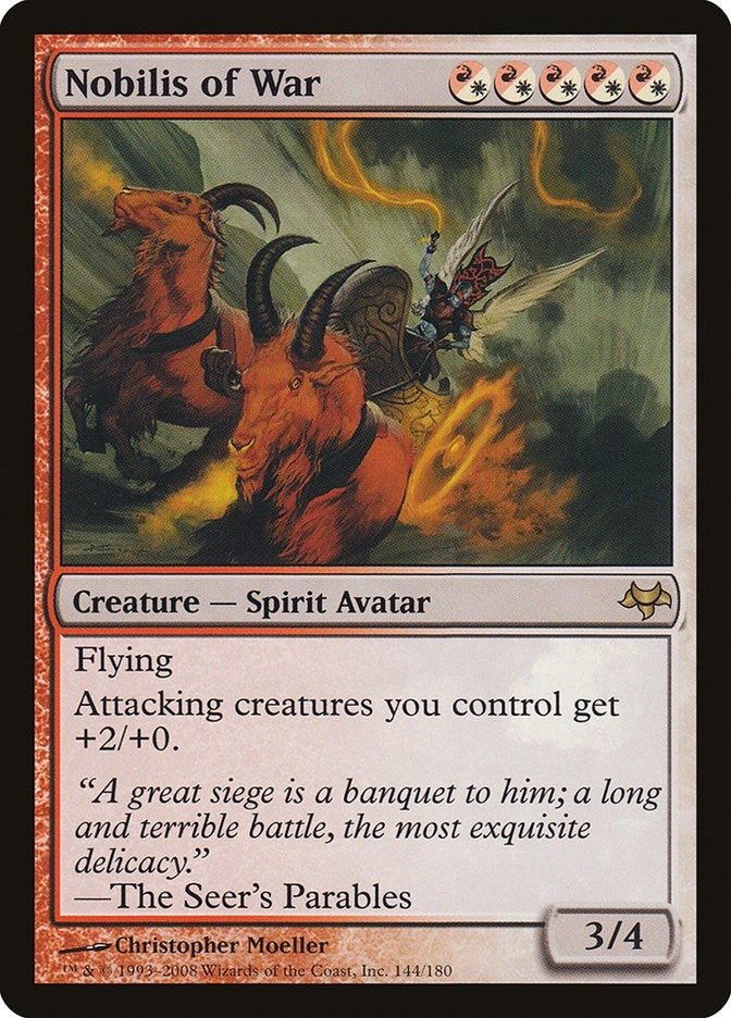 Image for Nobilis of War (144) (EVE) - Magic: The Gathering