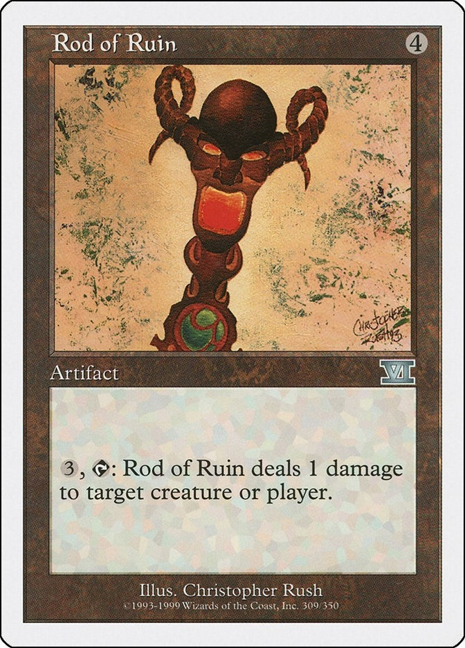 Image for Rod of Ruin (309) (6ED) - Magic: The Gathering