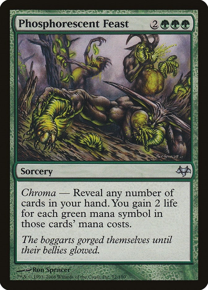 Image for Phosphorescent Feast (72) (EVE) - Magic: The Gathering