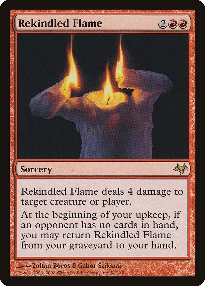 Image for Rekindled Flame (61) (EVE) - Magic: The Gathering