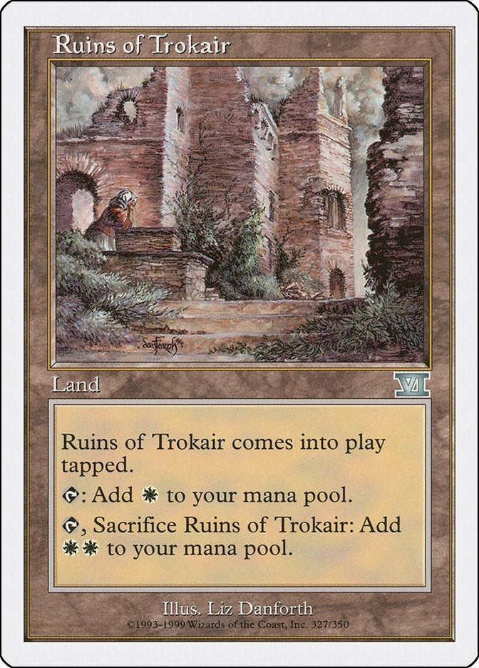 Image for Ruins of Trokair (327) (6ED) - Magic: The Gathering