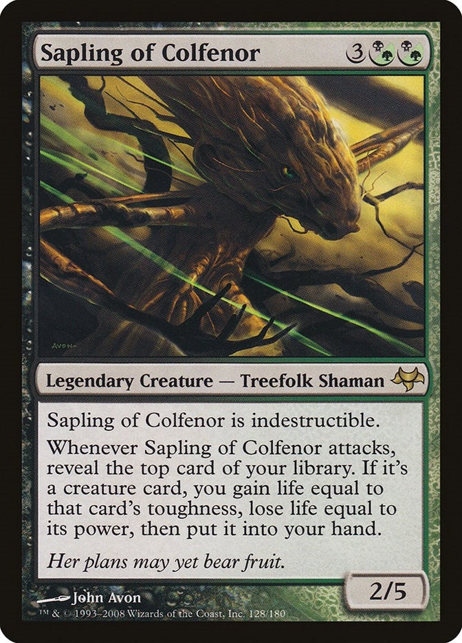 Image for Sapling of Colfenor (128) (EVE) - Magic: The Gathering