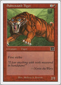 Image for Sabretooth Tiger (203) (6ED) - Magic: The Gathering
