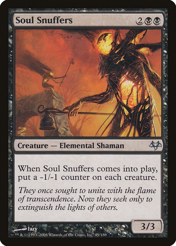 Image for Soul Snuffers (45) (EVE) - Magic: The Gathering
