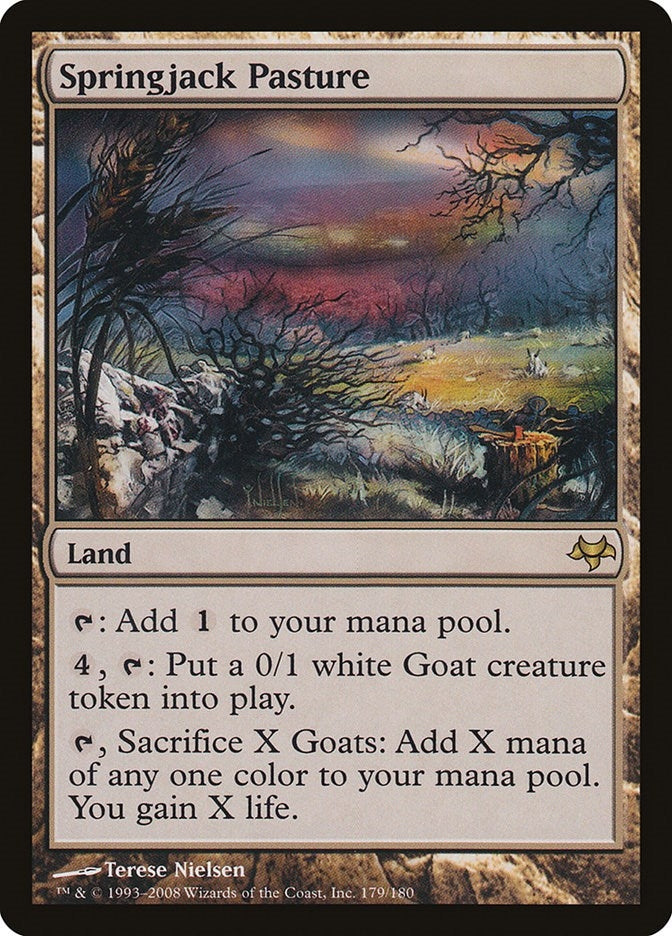 Image for Springjack Pasture (179) (EVE) - Magic: The Gathering