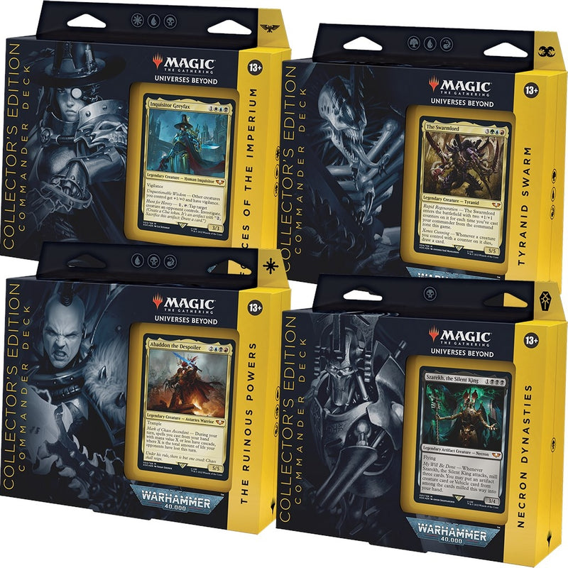 Image for Universes Beyond: Warhammer 40,000 - Commander Deck Case (Collector's Edition) - Magic: The Gathering