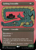 Image for Lurking Crocodile (Foil Etched) (590) (SLD) - Magic: The Gathering
