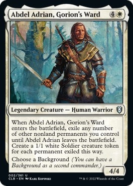 Abdel Adrian, Gorion's Ward (2) (CLB)