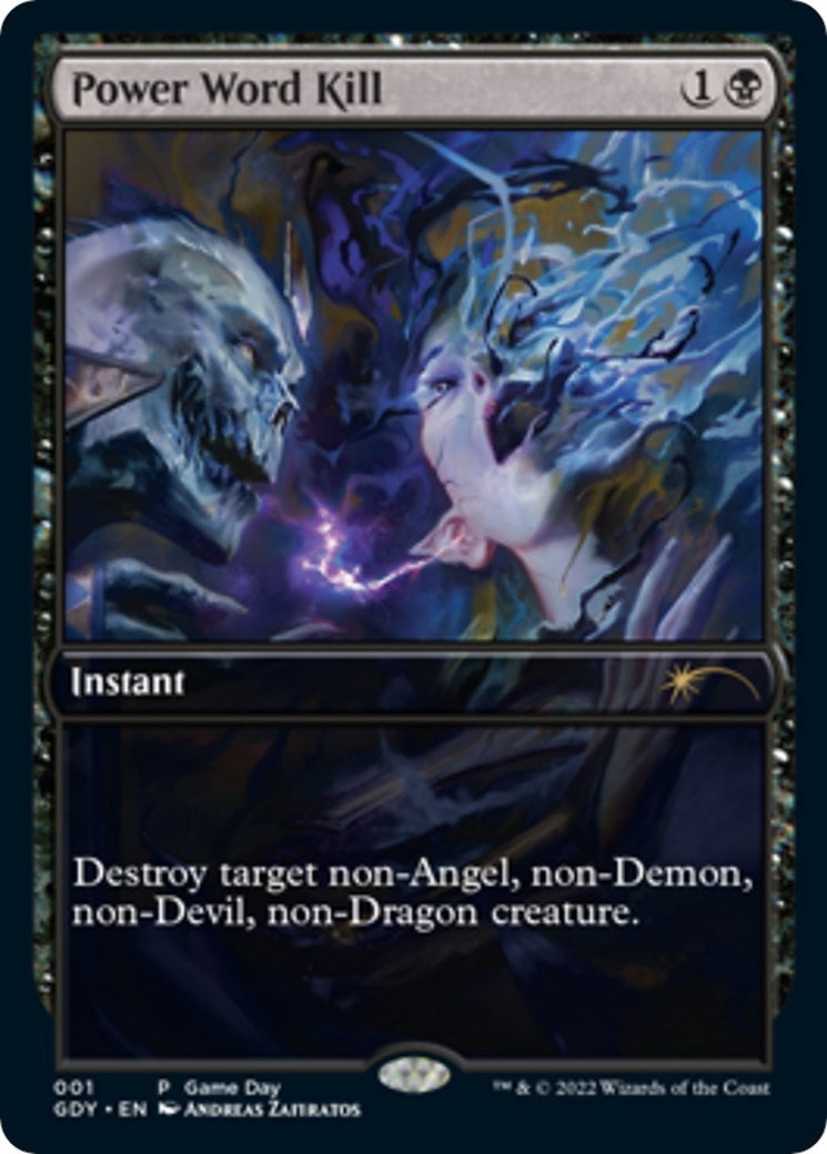 Image for Power Word Kill (1) (GAME) - Magic: The Gathering