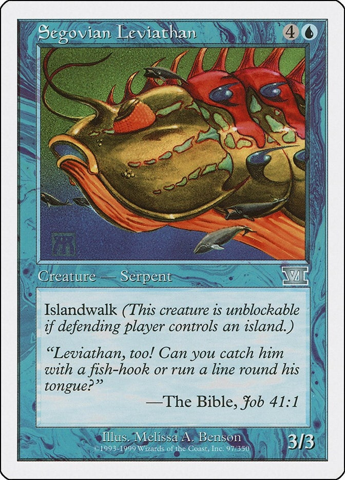 Image for Segovian Leviathan (97) (6ED) - Magic: The Gathering