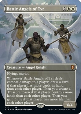 Battle Angels of Tyr (Borderless) (370) (CLB)