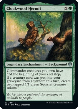 Cloakwood Hermit (221) (CLB)
