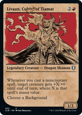 Livaan, Cultist of Tiamat (Showcase) (402) (CLB)
