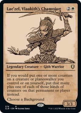 Lae'zel, Vlaakith's Champion (Showcase) (378) (CLB)