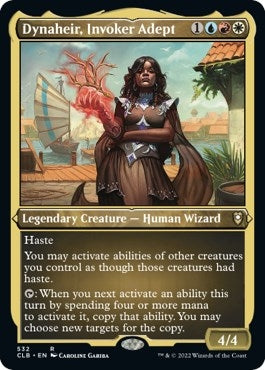 Dynaheir, Invoker Adept (Foil Etched) (532) (CLB)