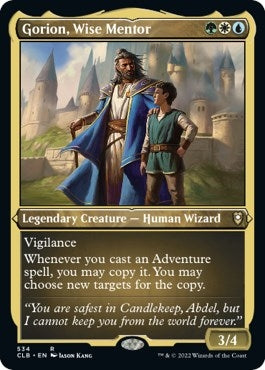 Gorion, Wise Mentor (Foil Etched) (534) (CLB)